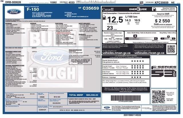 Ford F-150 King-Ranch SuperCrew 5.5-ft. 4WD 2019