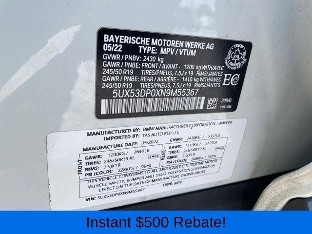 BMW X3 sDrive30i 2022