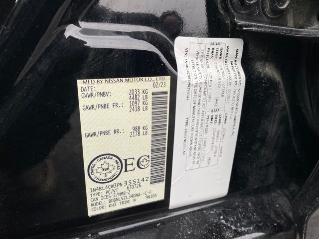 Nissan Altima 2.5 SR AWD 2023