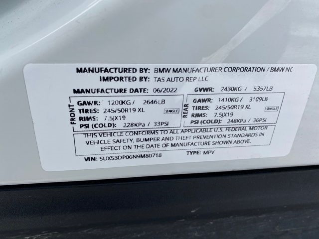 BMW X3 sDrive30i 2022