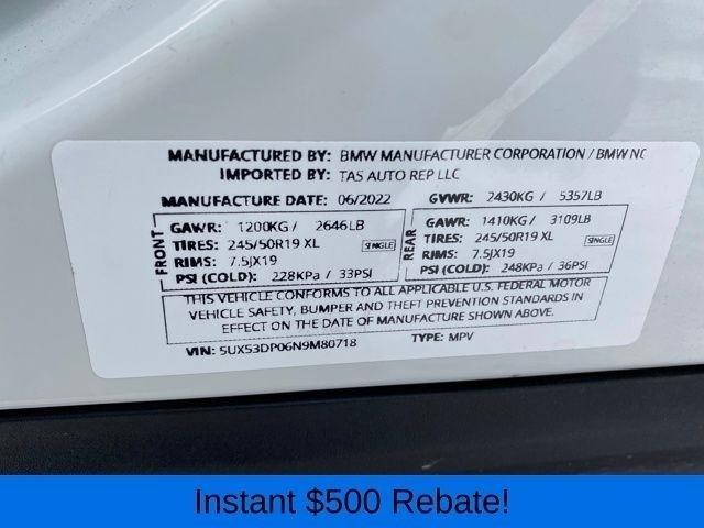 BMW X3 sDrive30i 2022