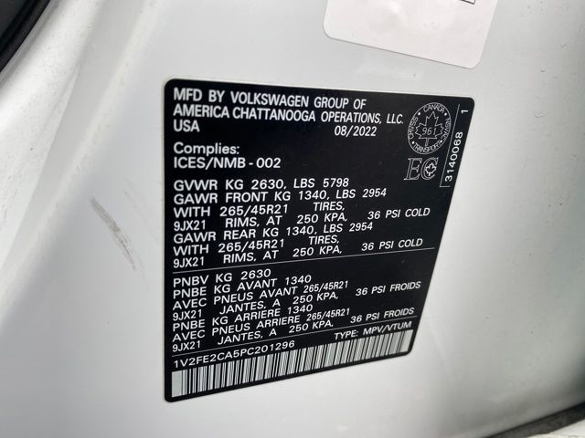 Volkswagen Atlas Cross Sport V6 SEL Premium R-Line 4MOTION 2023