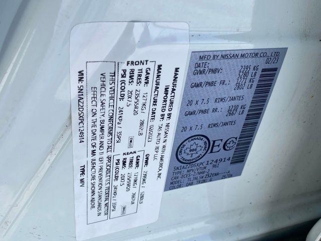 Nissan Murano Platinum AWD 2023