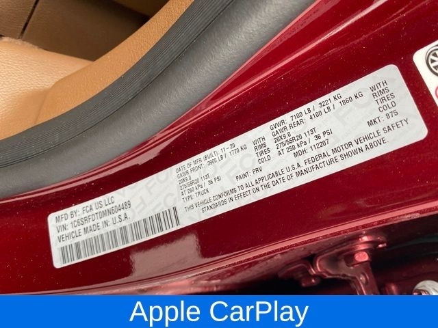 RAM 1500 Laramie Quad Cab 4WD 2021