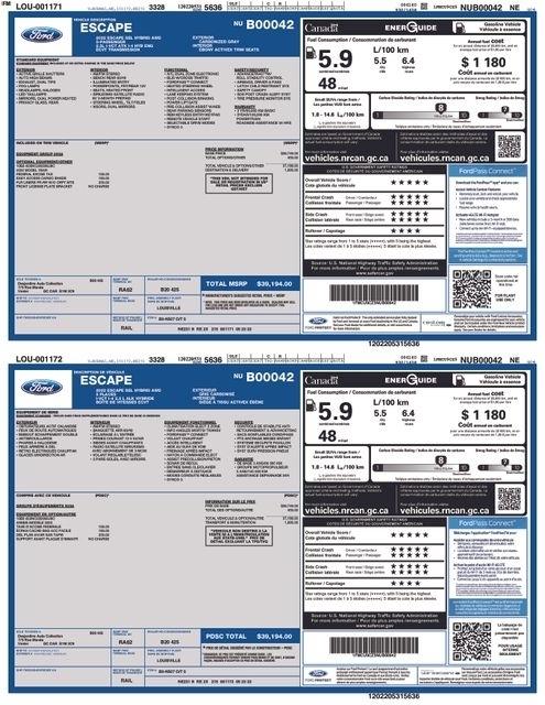 Ford Escape Hybrid SEL AWD 2022