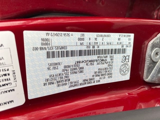 Ford Escape Titanium 4WD 2019