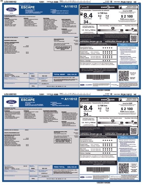 Ford Escape Active AWD 2023