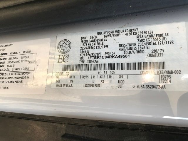 Ford Transit 250 Van 2024