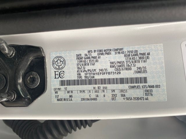 Ford F-150 XL SuperCrew 5.5-ft. Bed 4WD 2015