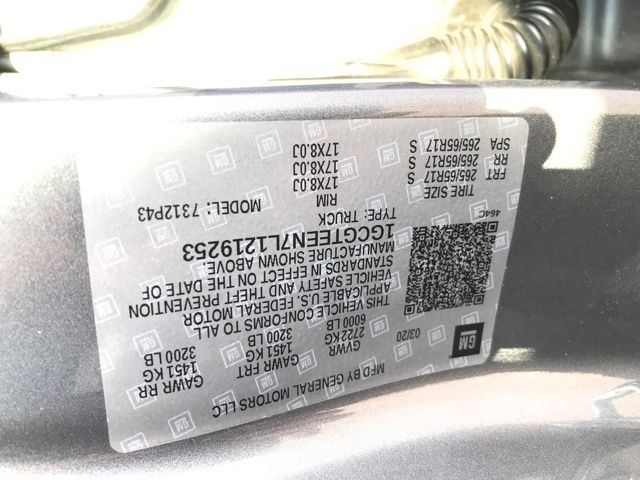 Chevrolet Colorado ZR2 Crew Cab 4WD Short Box 2020