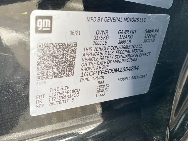 Chevrolet Silverado 1500 LT Trail Boss Crew Cab 4WD 2021