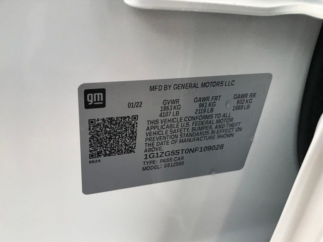 Chevrolet Malibu RS 2022