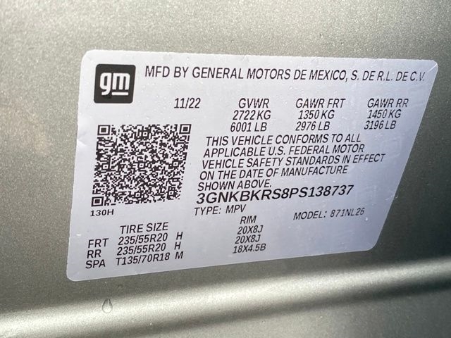 Chevrolet Blazer RS AWD 2023