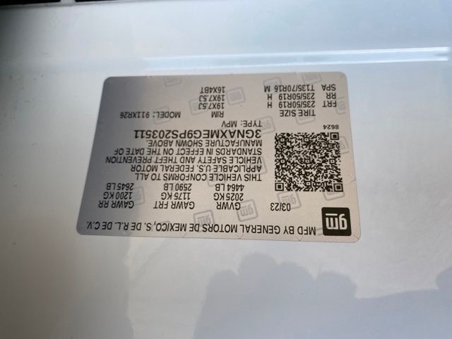 Chevrolet Equinox RS 2023