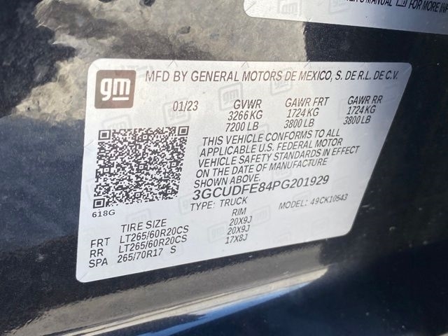 Chevrolet Silverado 1500 Trail Boss LT Crew Cab 4WD 2023