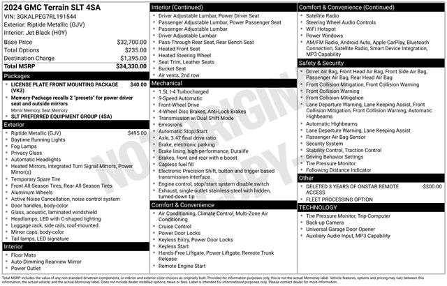 GMC Terrain SLT 2024