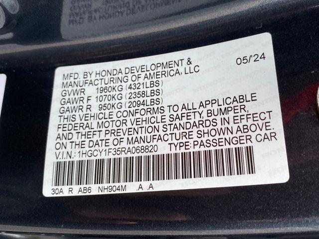 Honda Accord EX 2024