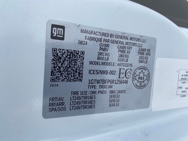 GMC Savana G2500 Extended Cargo 2024