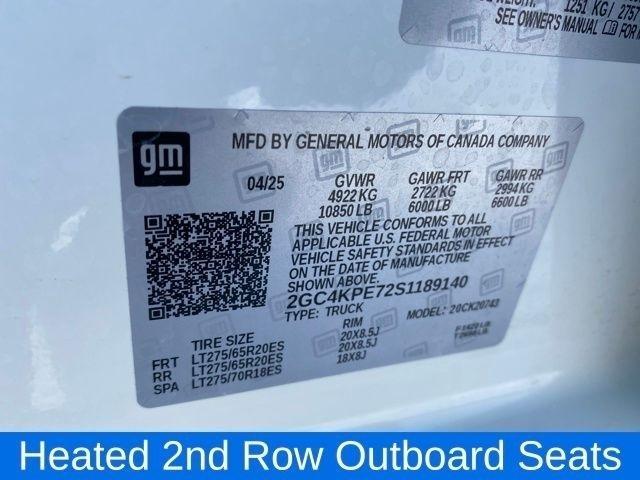 Chevrolet Silverado 2500HD LTZ Crew Cab Long Box 4WD 2025