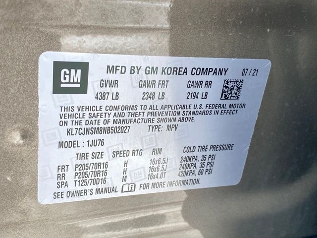 Chevrolet Trax LS AWD 2022