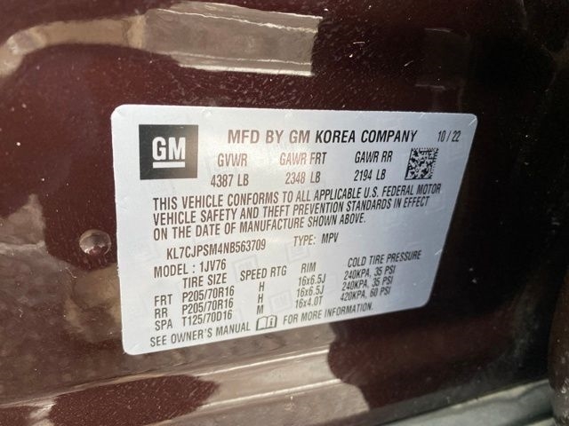 Chevrolet Trax LT AWD 2022