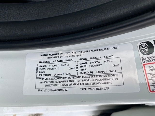 Toyota Camry SE 2023