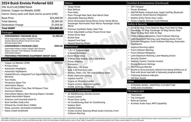 Buick Envista Preferred 2024