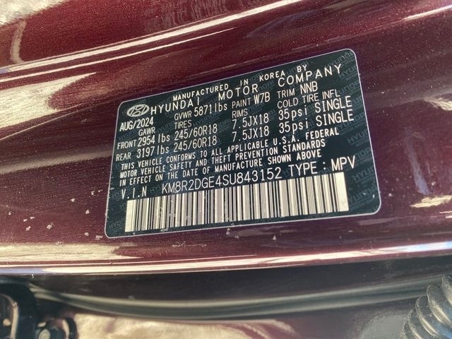 Hyundai Palisade SEL AWD 2025