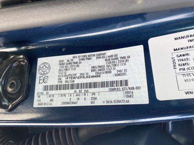 Ford F-150 XLT SuperCrew 6.5-ft. Bed 4WD 2020