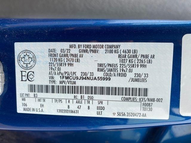 Ford Escape Titanium 4WD 2022
