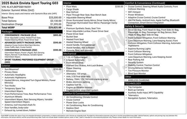 Buick Envista Sport Touring 2025