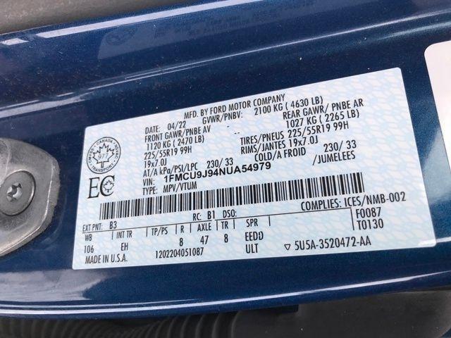 Ford Escape Titanium 4WD 2022