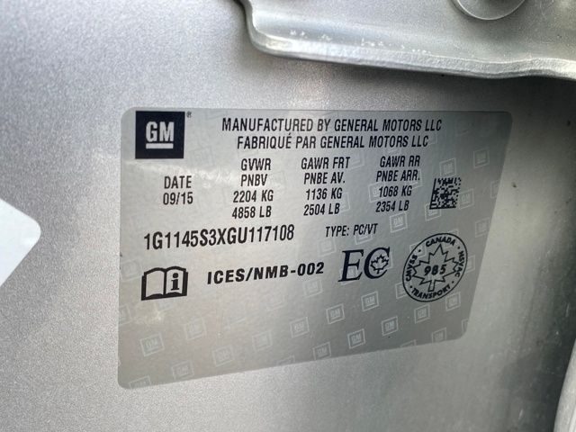 Chevrolet Impala LTZ 2016