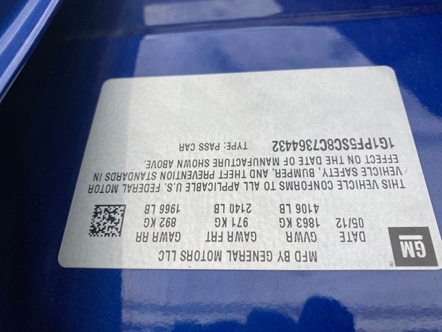 Chevrolet Cruze 1LT 2012