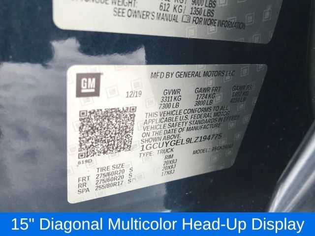 Chevrolet Silverado 1500 LTZ Crew Cab 4WD 2020