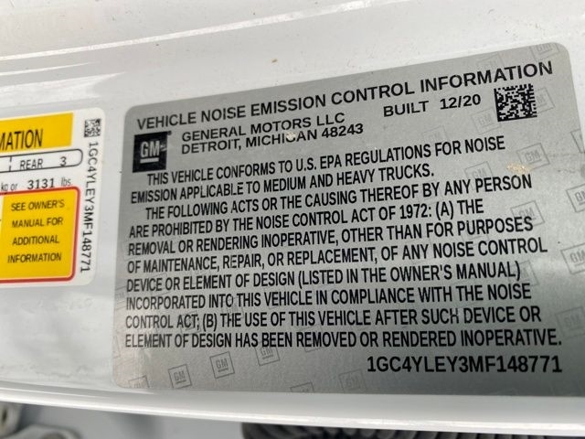 Chevrolet Silverado 2500HD Work Truck Crew Cab Long Box 4WD 2021