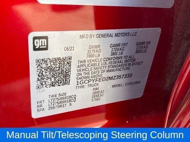 Chevrolet Silverado 1500 LT Trail Boss Crew Cab 4WD 2021