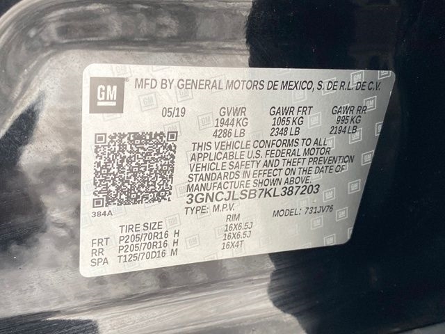 Chevrolet Trax LT FWD 2019