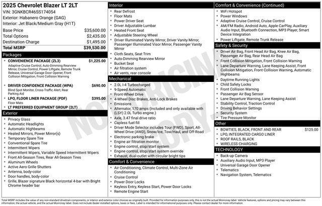 Chevrolet Blazer 2LT 2025