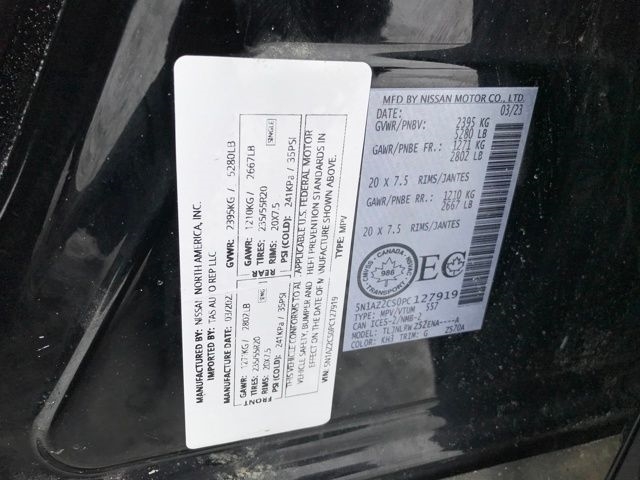 Nissan Murano SL AWD 2023