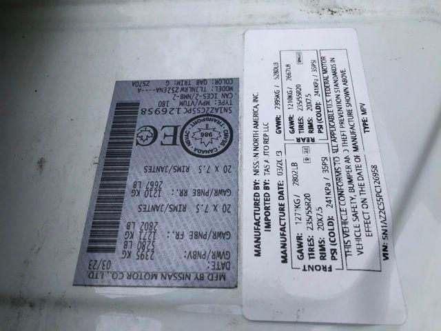 Nissan Murano SL AWD 2023