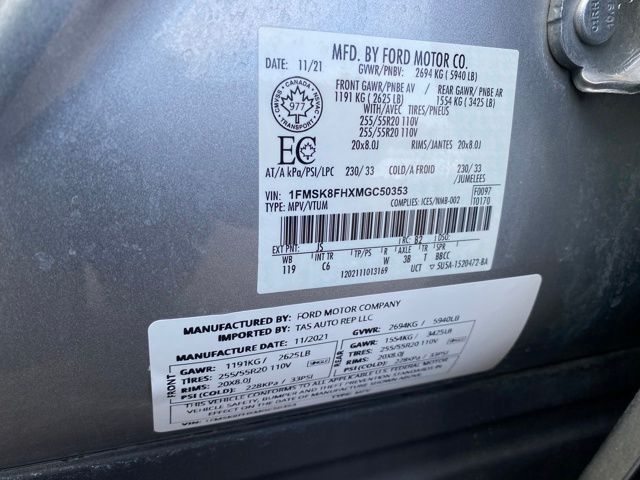 Ford Explorer Limited AWD 2021