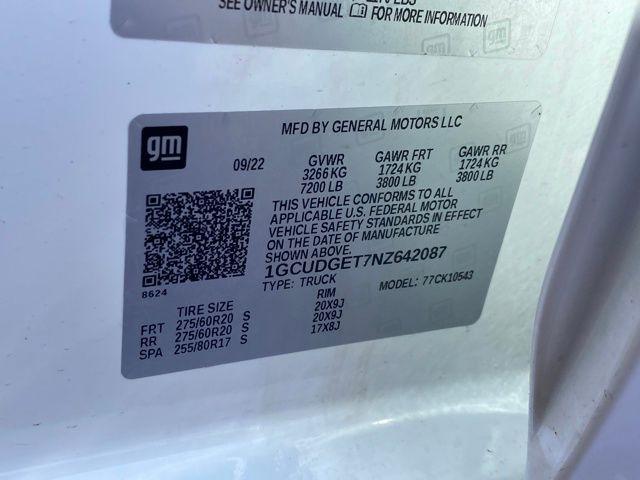 Chevrolet Silverado 1500 LTZ Crew Cab 4WD 2022