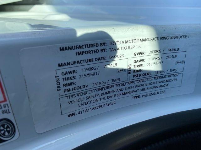 Toyota Camry SE 2023