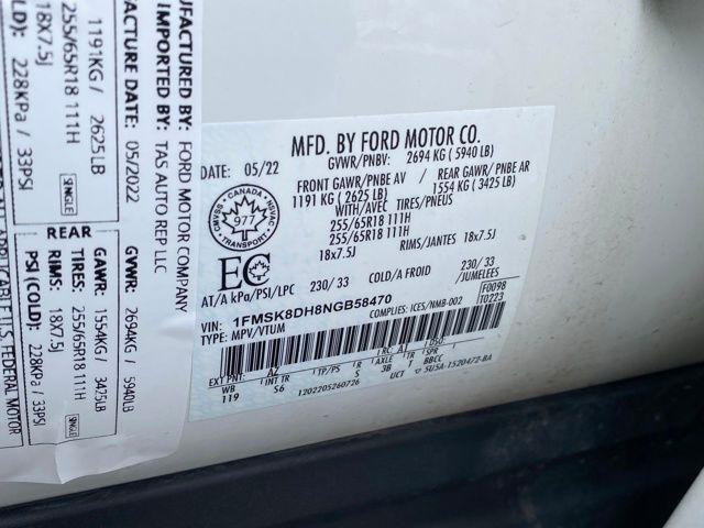 Ford Explorer XLT AWD 2022