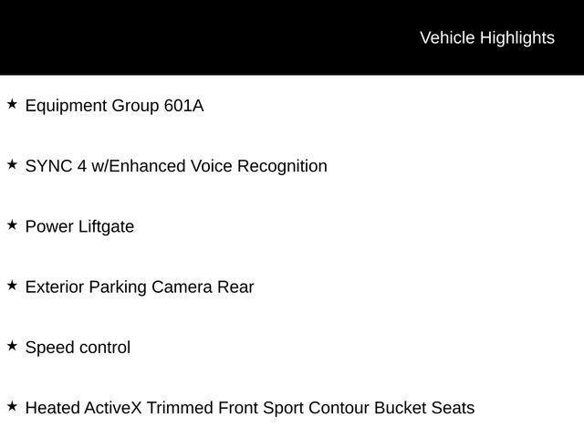 Ford Escape Platinum AWD 2023