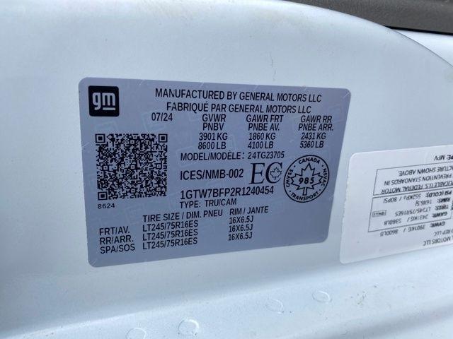 GMC Savana G2500 Extended Cargo 2024