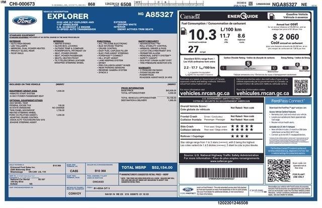 Ford Explorer XLT AWD 2022