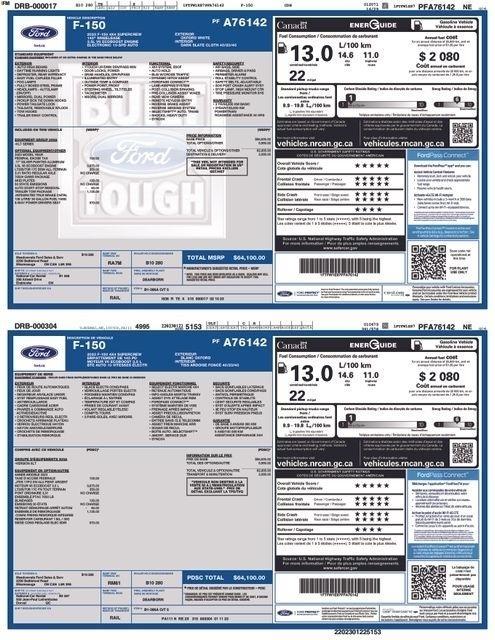Ford F-150 Lariat SuperCrew 5.5-ft. Bed 4WD 2023