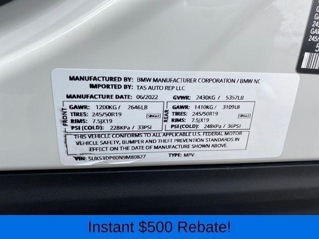 BMW X3 sDrive30i 2022